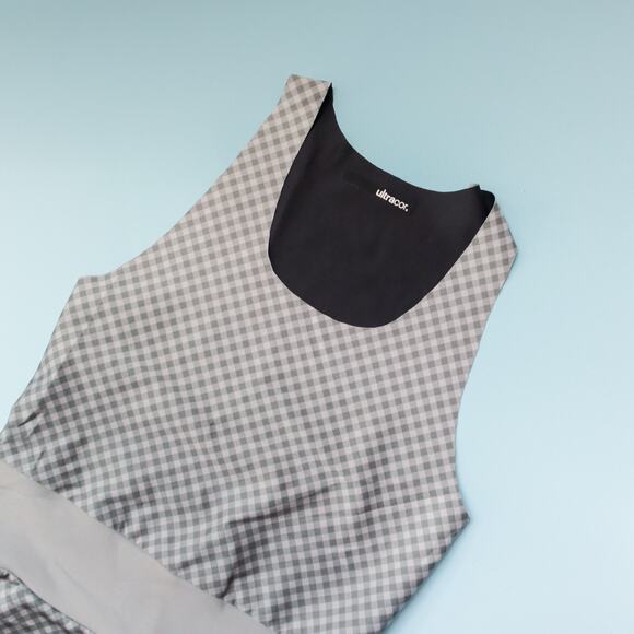 Ultracor Gray Gradient Diya Sleeveless Athletic Tennis Dress Size Small USA Made - Picture 3 of 8